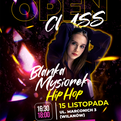 🔥 JESIENNA SERIA WARSZTATÓW HIP-HOPOWYCH W MASTER DANCE SPACE 🔥