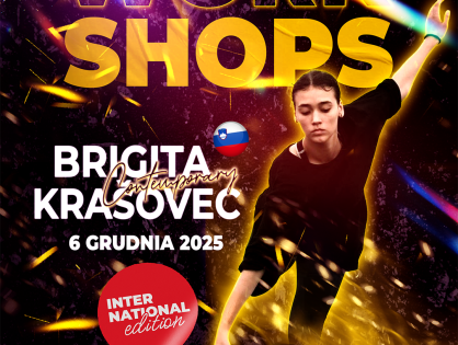 🇸🇮 Master Dance Workshops vol. 4 - Brigita Krasovec - Contemporary 🇸🇮 INTERNATIONAL EDITION