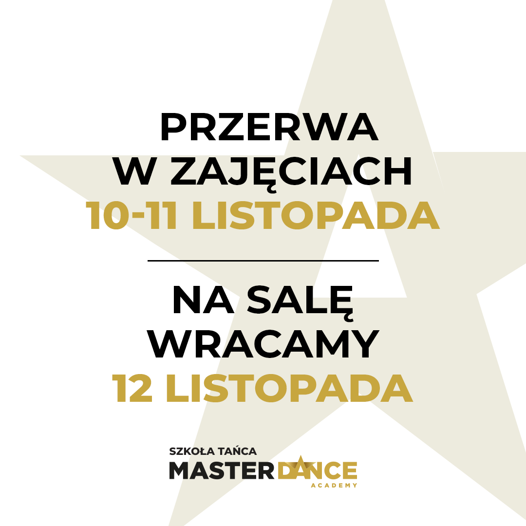 PRZERWA W ZAJĘCIACH